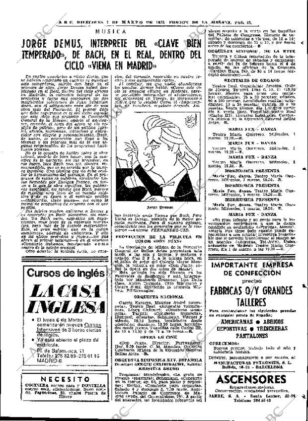 ABC MADRID 01-03-1972 página 67