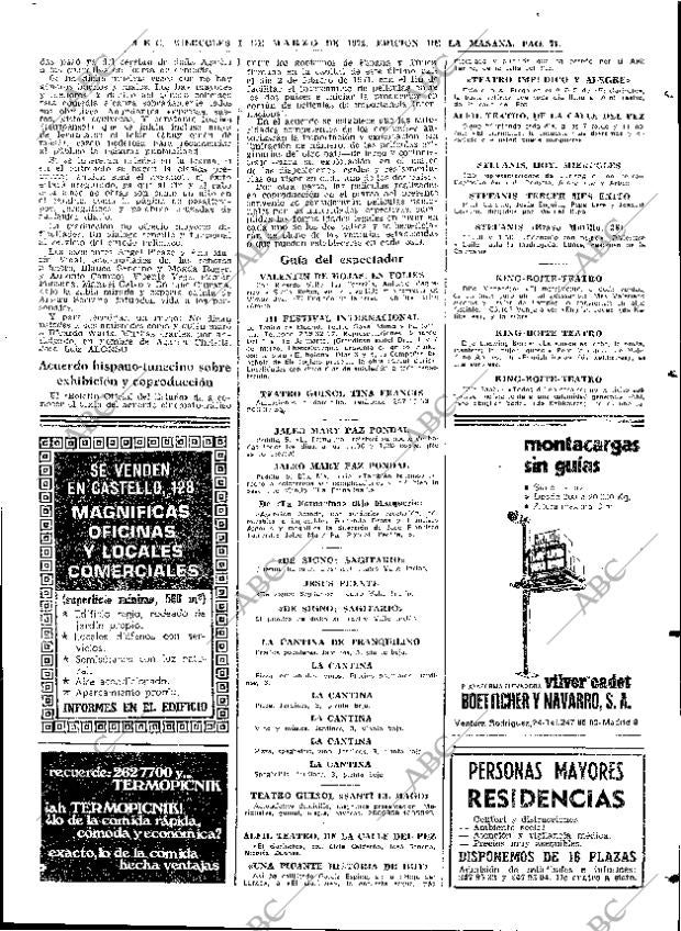 ABC MADRID 01-03-1972 página 71