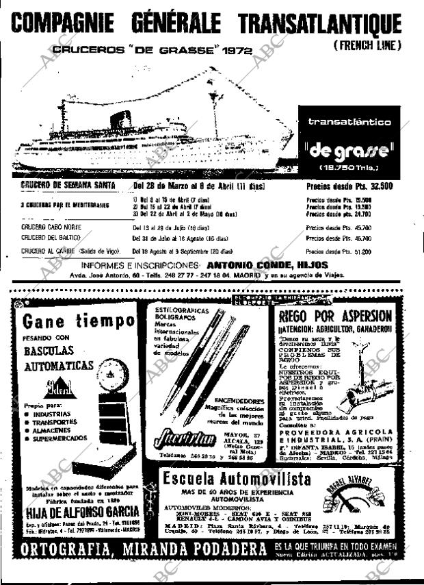ABC MADRID 01-03-1972 página 8