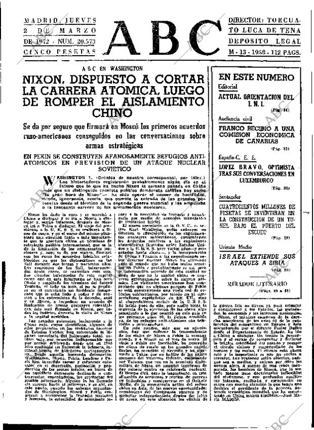 ABC MADRID 02-03-1972 página 13