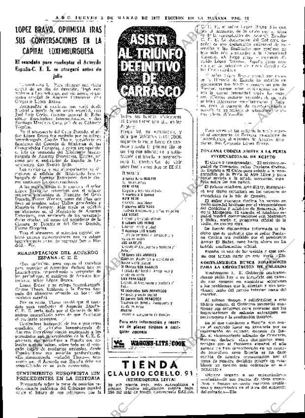 ABC MADRID 02-03-1972 página 22