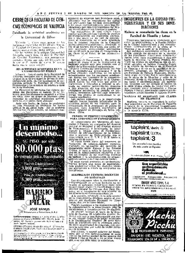 ABC MADRID 02-03-1972 página 47