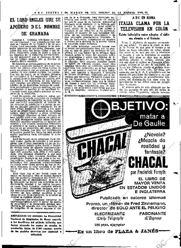 ABC MADRID 02-03-1972 página 67