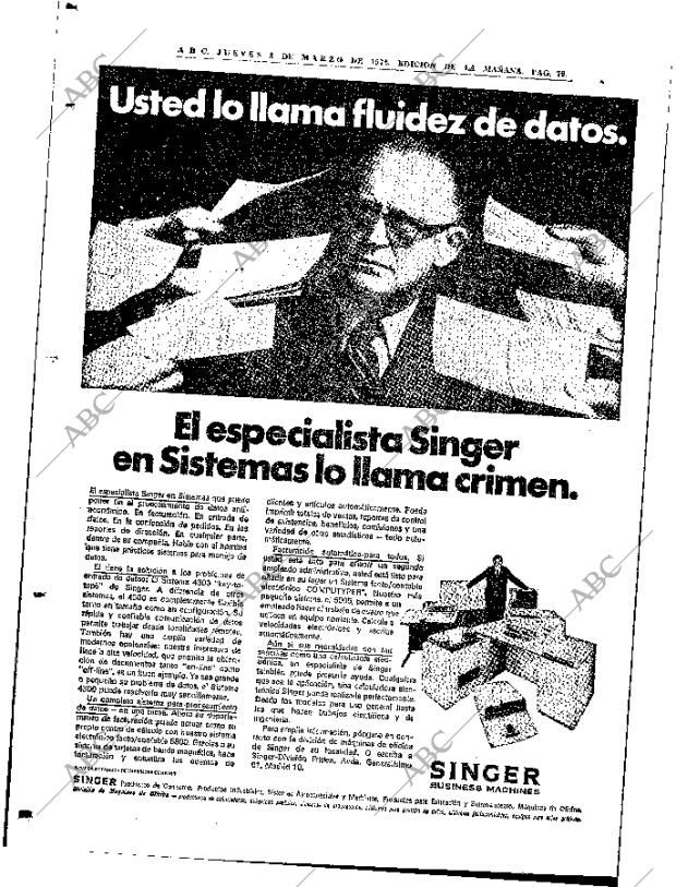 ABC MADRID 02-03-1972 página 70