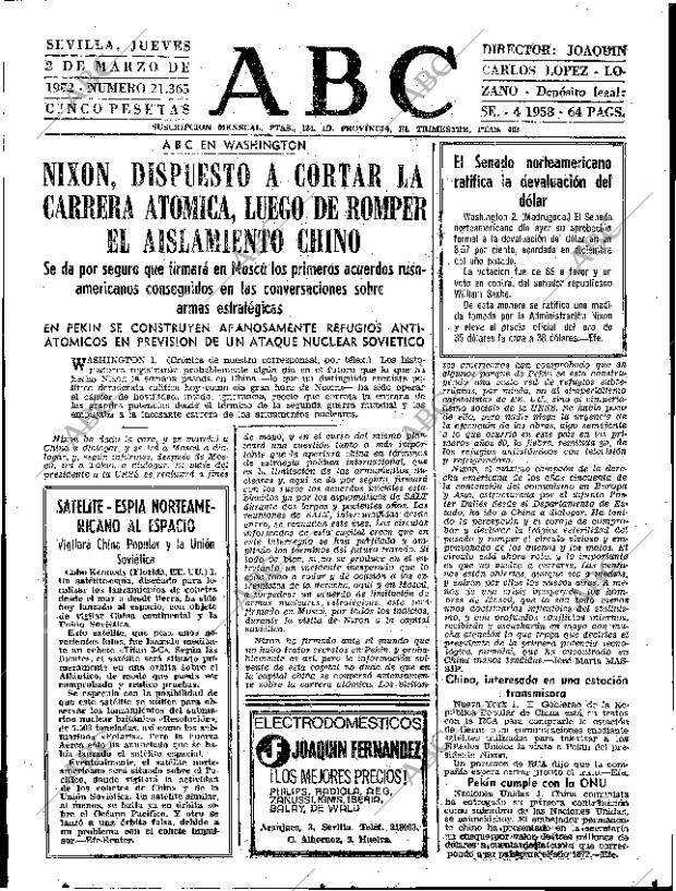 ABC SEVILLA 02-03-1972 página 15