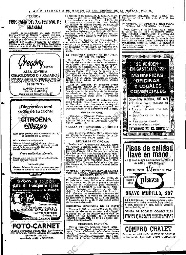 ABC MADRID 03-03-1972 página 66