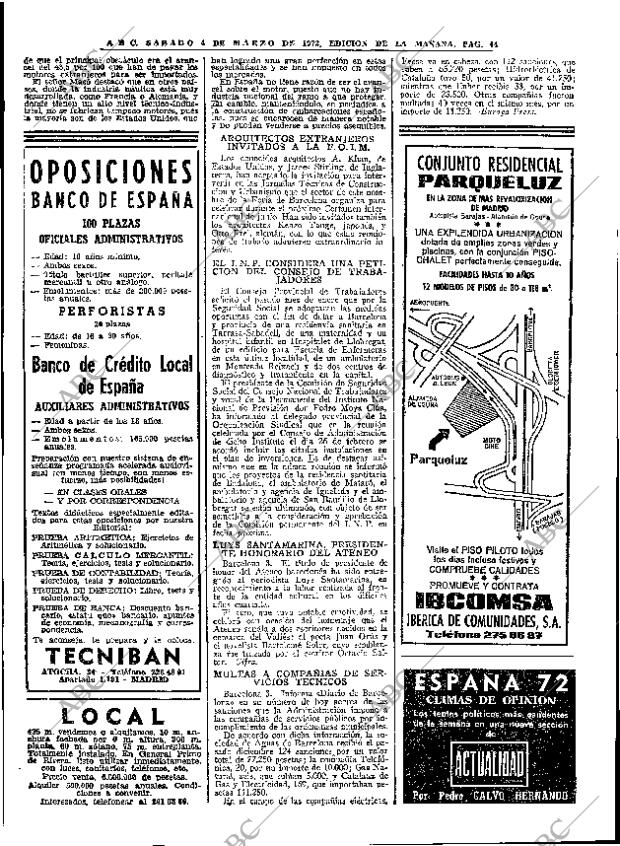 ABC MADRID 04-03-1972 página 44