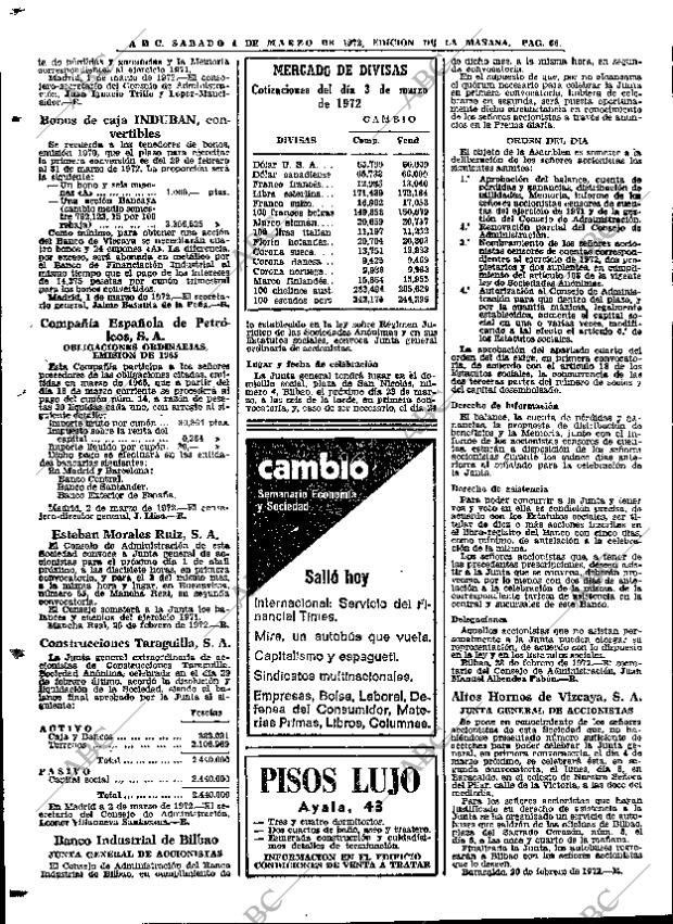 ABC MADRID 04-03-1972 página 66