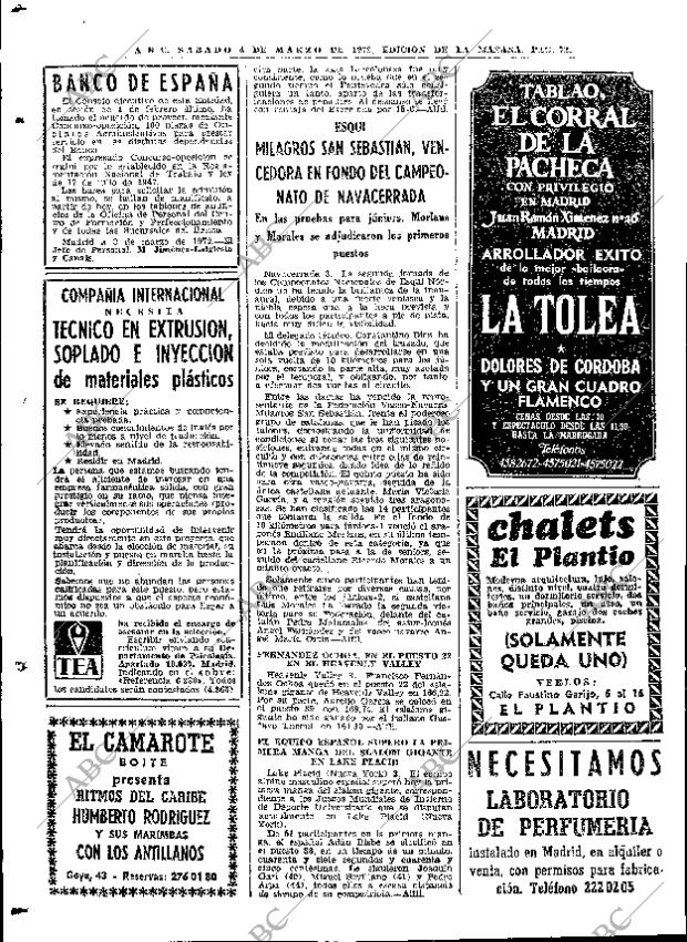 ABC MADRID 04-03-1972 página 72