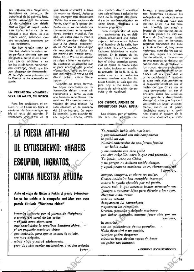 BLANCO Y NEGRO MADRID 04-03-1972 página 31