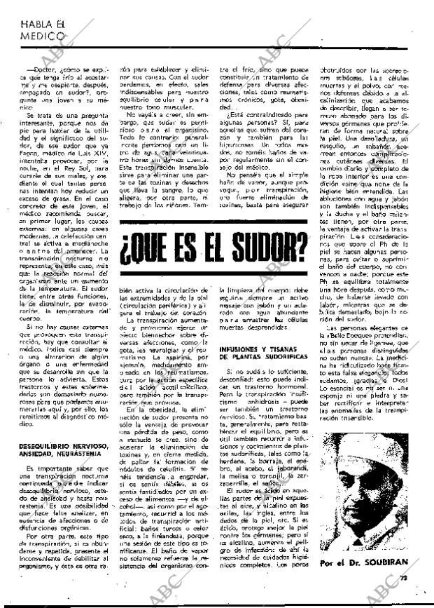 BLANCO Y NEGRO MADRID 04-03-1972 página 73