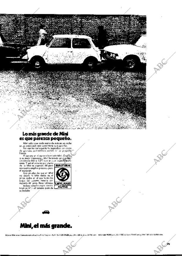 BLANCO Y NEGRO MADRID 04-03-1972 página 75