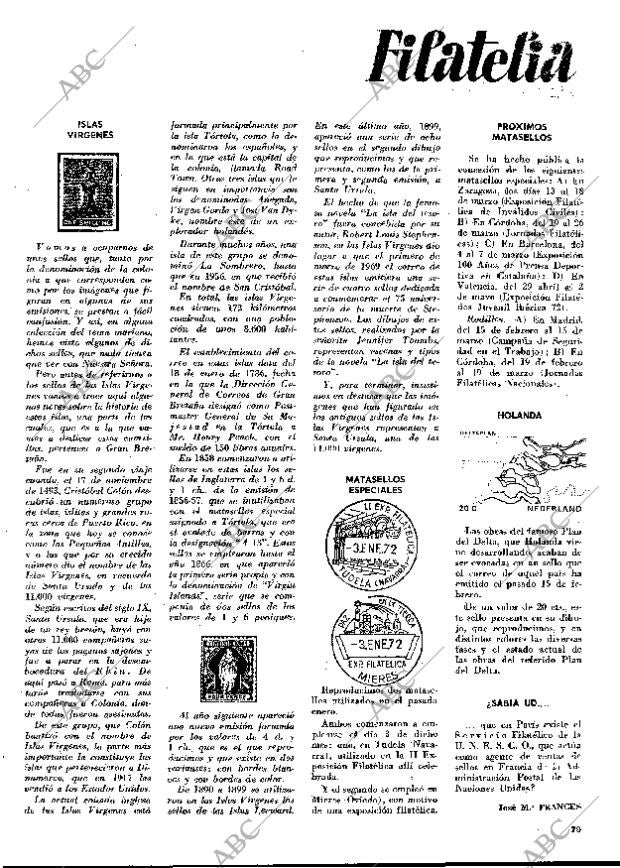 BLANCO Y NEGRO MADRID 04-03-1972 página 79