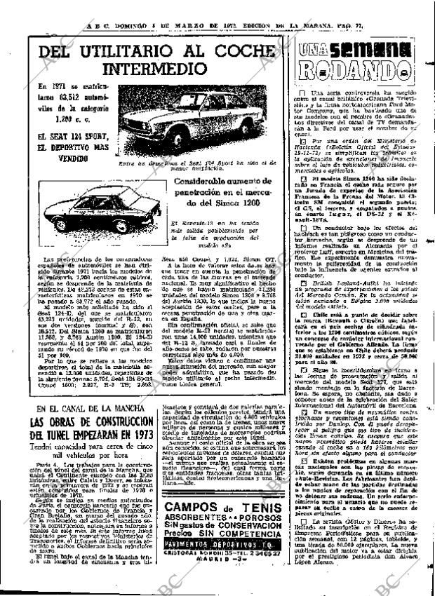 ABC MADRID 05-03-1972 página 77