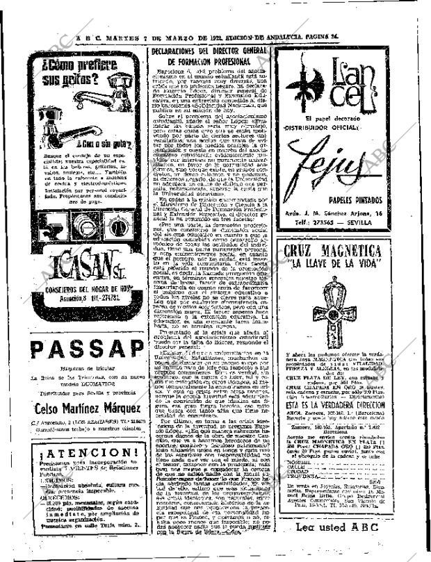 ABC SEVILLA 07-03-1972 página 24