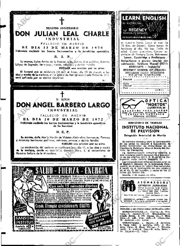 ABC MADRID 11-03-1972 página 110