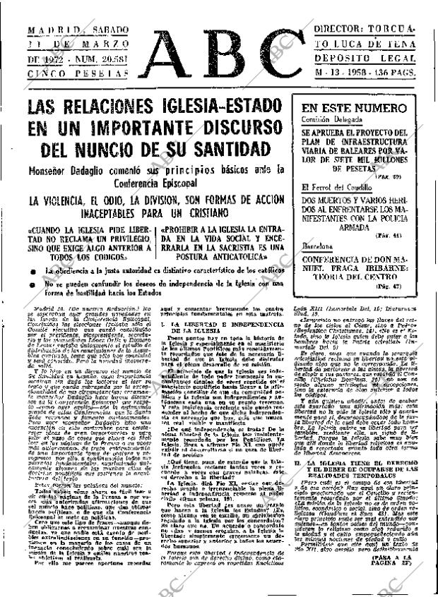 ABC MADRID 11-03-1972 página 25