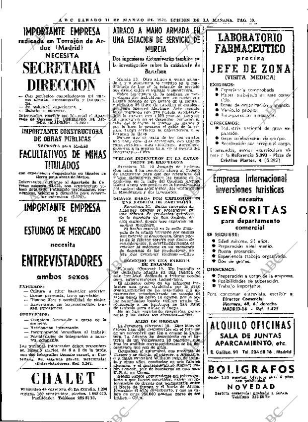 ABC MADRID 11-03-1972 página 38