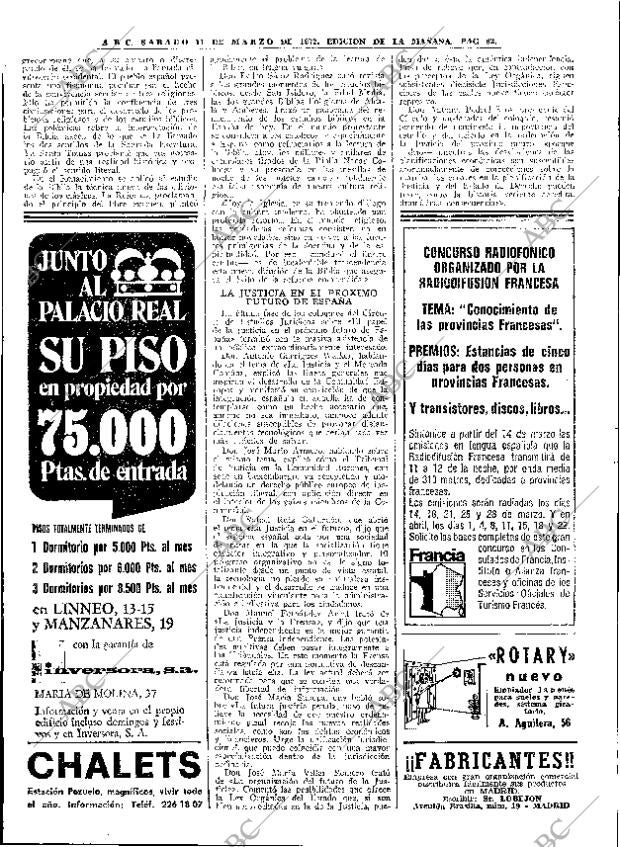 ABC MADRID 11-03-1972 página 62