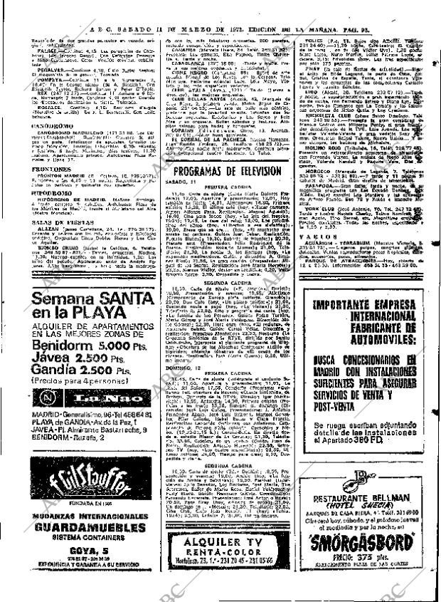 ABC MADRID 11-03-1972 página 93