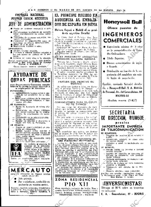 ABC MADRID 12-03-1972 página 26