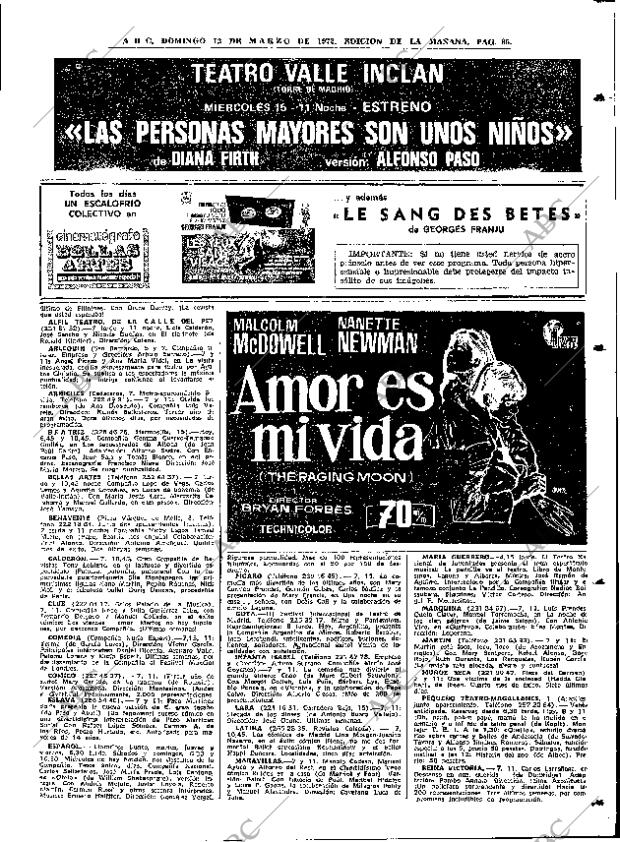 ABC MADRID 12-03-1972 página 85