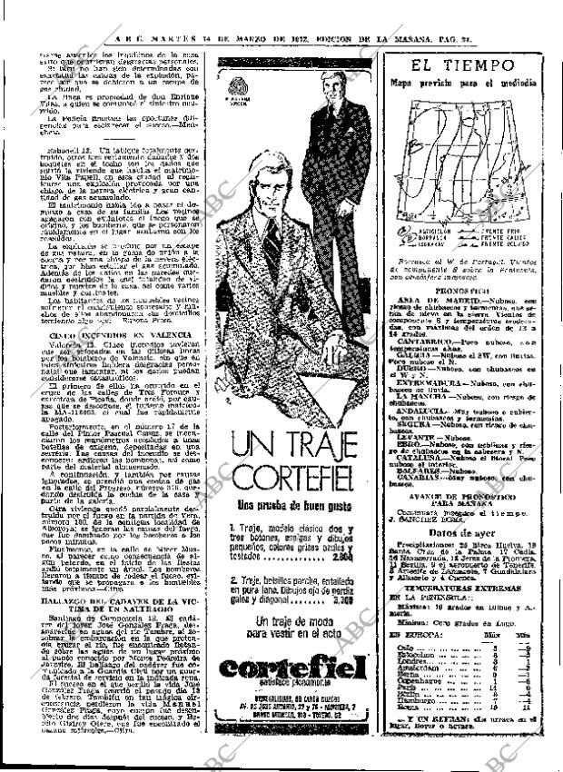 ABC MADRID 14-03-1972 página 34