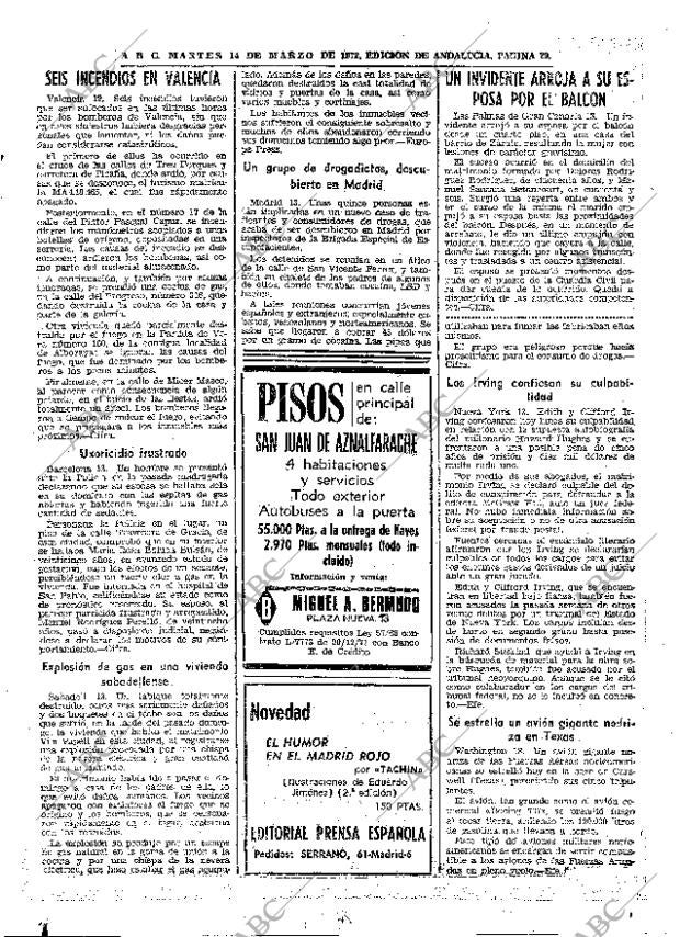 ABC SEVILLA 14-03-1972 página 29