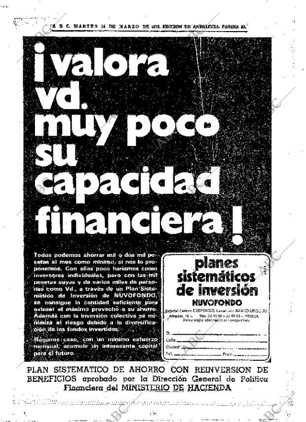 ABC SEVILLA 14-03-1972 página 30