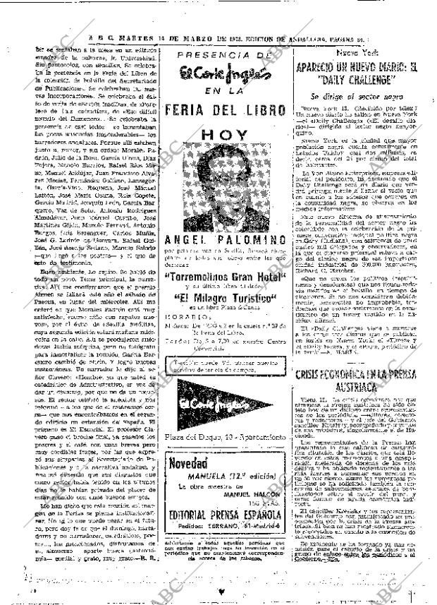 ABC SEVILLA 14-03-1972 página 34