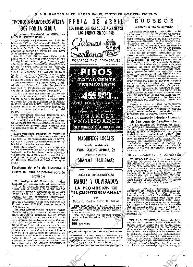 ABC SEVILLA 14-03-1972 página 39
