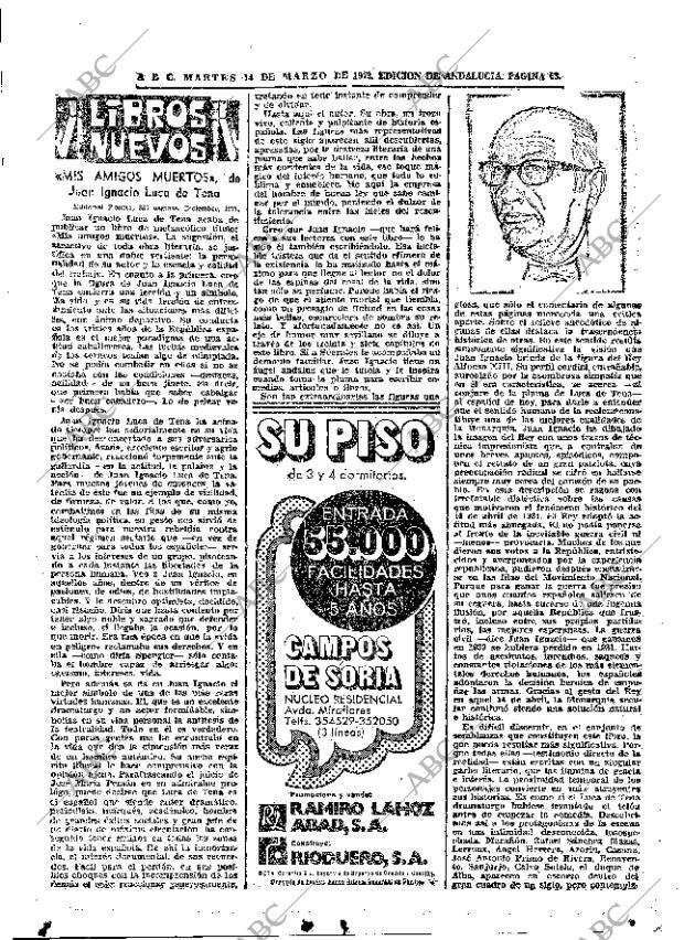 ABC SEVILLA 14-03-1972 página 63