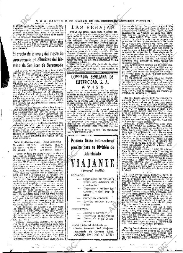 ABC SEVILLA 14-03-1972 página 87