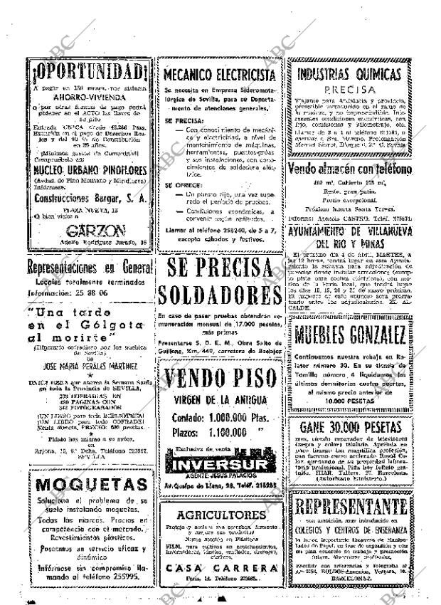 ABC SEVILLA 14-03-1972 página 99