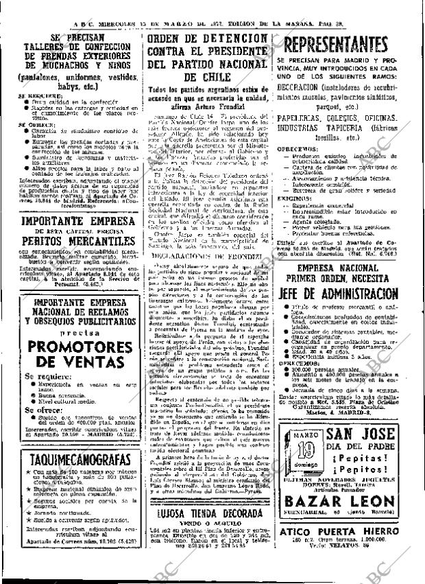 ABC MADRID 15-03-1972 página 38