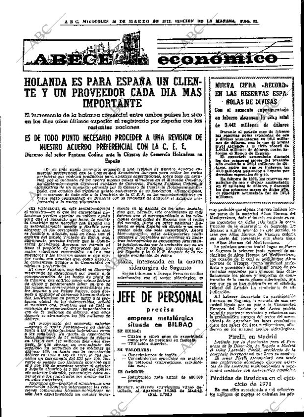 ABC MADRID 15-03-1972 página 63