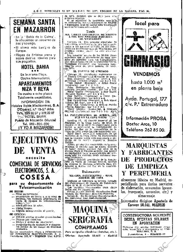 ABC MADRID 15-03-1972 página 80