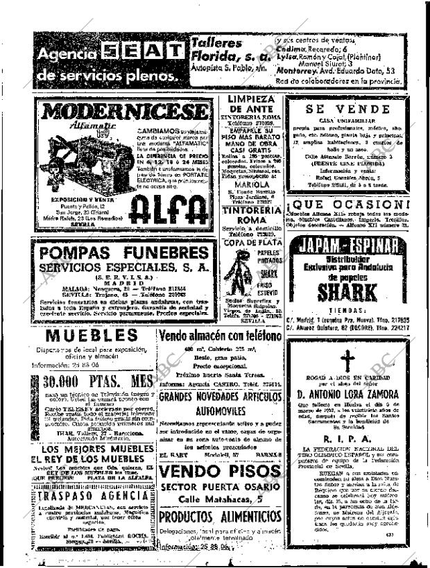 ABC SEVILLA 15-03-1972 página 75