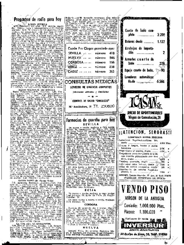 ABC SEVILLA 15-03-1972 página 76