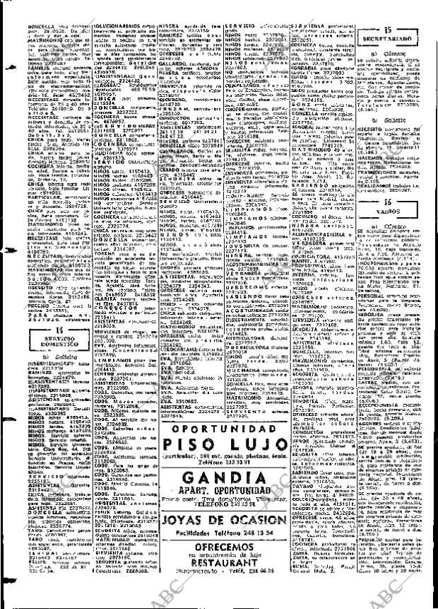 ABC MADRID 16-03-1972 página 110