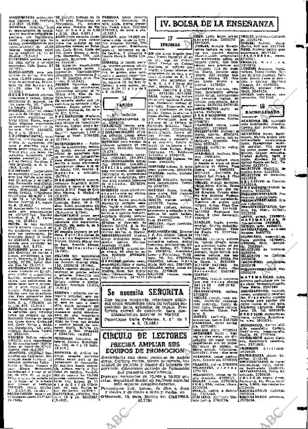 ABC MADRID 16-03-1972 página 111