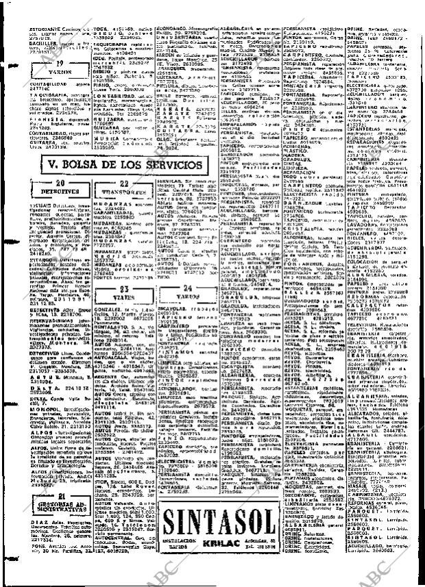 ABC MADRID 16-03-1972 página 112