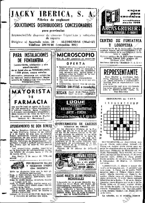 ABC MADRID 16-03-1972 página 118