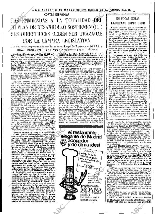 ABC MADRID 16-03-1972 página 33