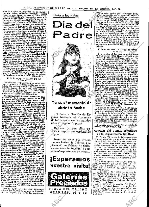 ABC MADRID 16-03-1972 página 34