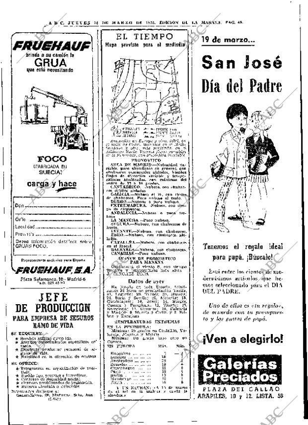 ABC MADRID 16-03-1972 página 40