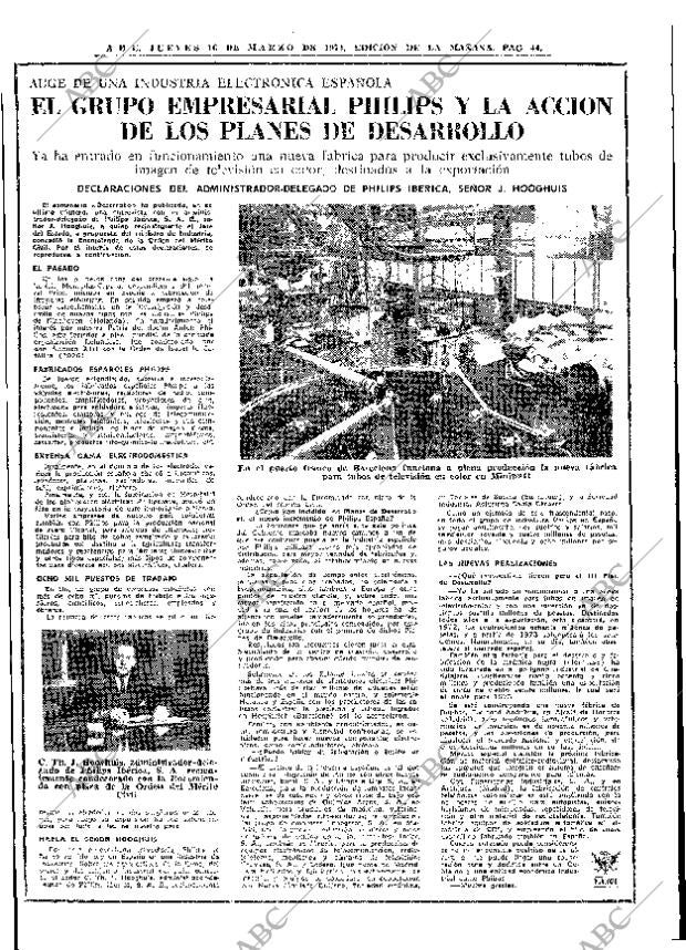 ABC MADRID 16-03-1972 página 44