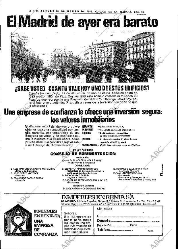 ABC MADRID 16-03-1972 página 52