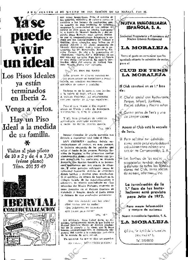 ABC MADRID 16-03-1972 página 56