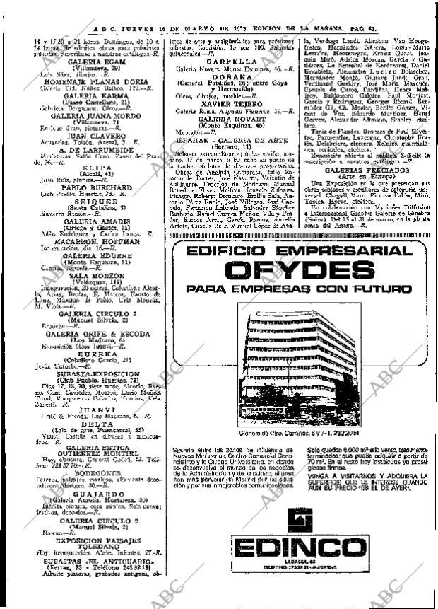 ABC MADRID 16-03-1972 página 63